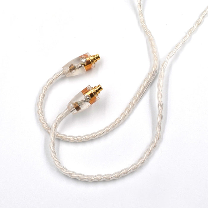 Cable de actualización plateado de cobre sin oxígeno KZ de 8 pines para la mayoría de los auriculares con interfaz MMCX