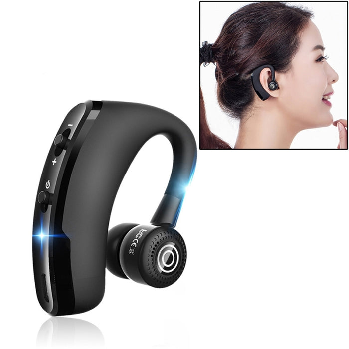 Auriculares Bluetooth inalámbricos manos libres V9 Business CSR 4.1 con micrófono para conductor deportivo