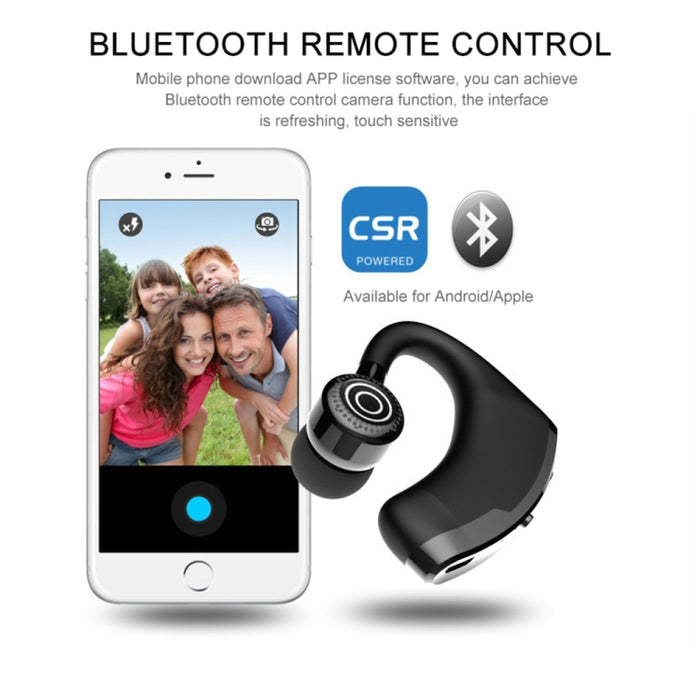 Auriculares Bluetooth inalámbricos manos libres V9 Business CSR 4.1 con micrófono para conductor deportivo