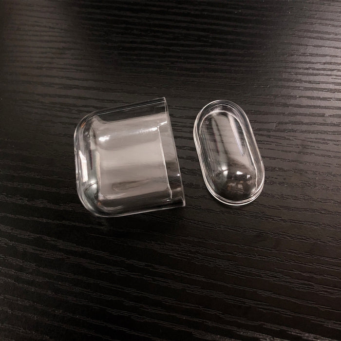 Funda protectora de PC transparente para Apple AirPods 1/2