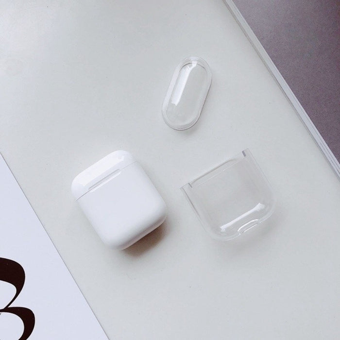 Funda protectora de PC transparente para Apple AirPods 1/2
