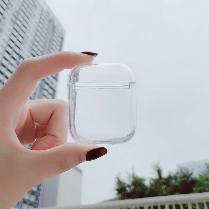 Funda protectora de PC transparente para Apple AirPods 1/2