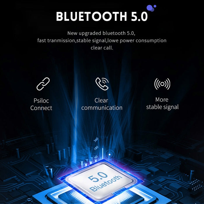 Q2 TWS Bluetooth 5.0 Binaural Estéreo Inalámbrico Deportes Auricular Bluetooth