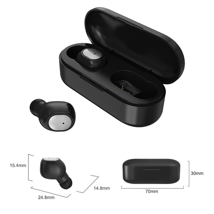 Q2 TWS Bluetooth 5.0 Binaural Estéreo Inalámbrico Deportes Auricular Bluetooth