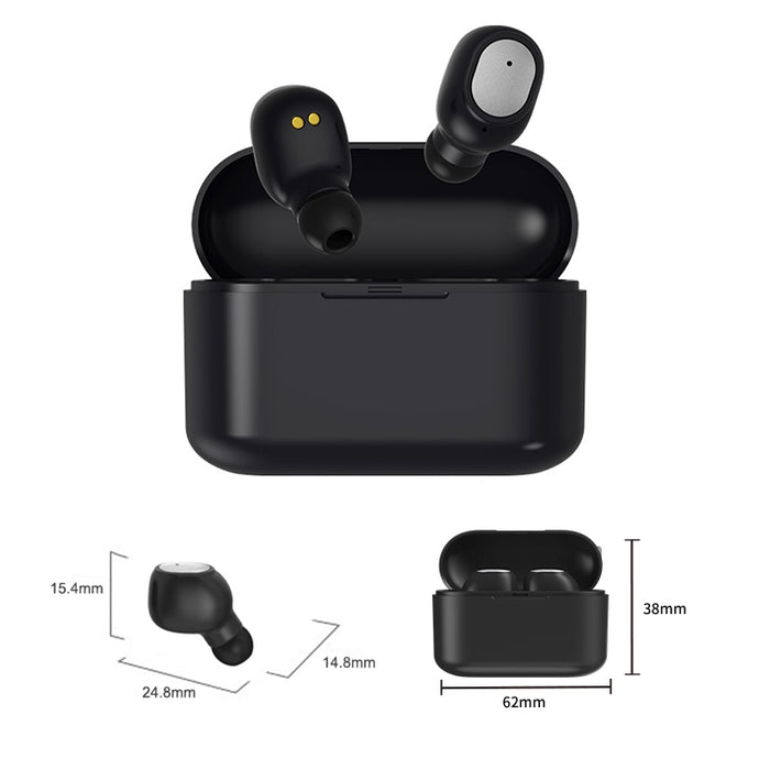 Q3 TWS Bluetooth 5.0 Binaural Estéreo Auricular Bluetooth inalámbrico a juego automático