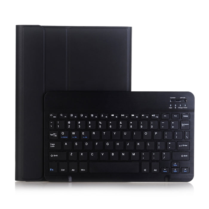 A102 para iPad 10,2 pulgadas Funda de cuero para tableta con teclado Bluetooth desmontable ultrafina y función de soporte