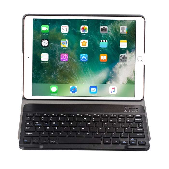A102 para iPad 10,2 pulgadas Funda de cuero para tableta con teclado Bluetooth desmontable ultrafina y función de soporte