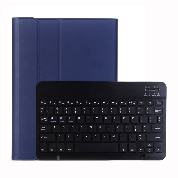 A102 para iPad 10,2 pulgadas Funda de cuero para tableta con teclado Bluetooth desmontable ultrafina y función de soporte