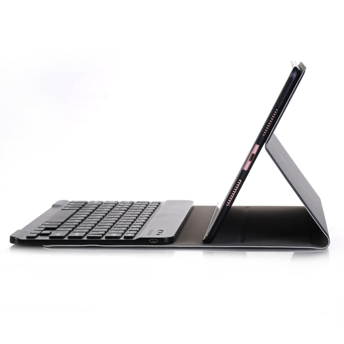 A102 para iPad 10,2 pulgadas Funda de cuero para tableta con teclado Bluetooth desmontable ultrafina y función de soporte