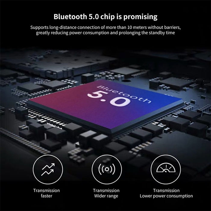 Auriculares Bluetooth inalámbricos plegables P47 con conector de audio de 3,5 mm, compatible con MP3 / FM / llamada