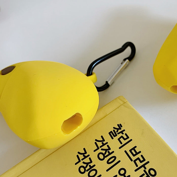 Auriculares inalámbricos Funda protectora de silicona Banana a prueba de golpes para Apple AirPods 1/2