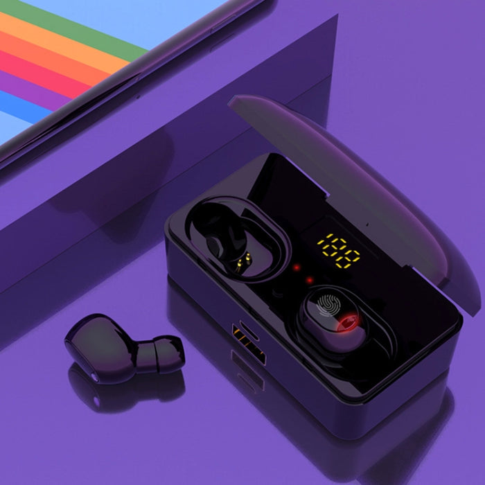Auricular inalámbrico Bluetooth G10 TWS Bluetooth 5,0 con caja de carga, compatible con pantalla Digital, llamada HD y banco de energía