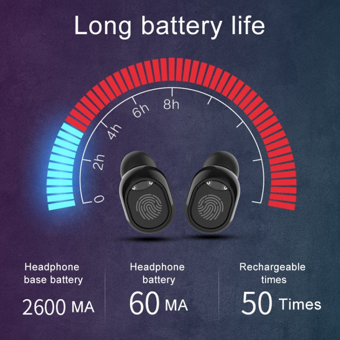 Auricular inalámbrico Bluetooth G10 TWS Bluetooth 5,0 con caja de carga, compatible con pantalla Digital, llamada HD y banco de energía