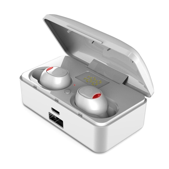 Auricular inalámbrico Bluetooth G10 TWS Bluetooth 5,0 con caja de carga, compatible con pantalla Digital, llamada HD y banco de energía