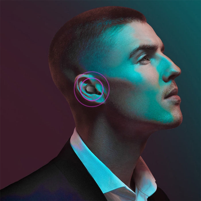 L-21 9D Efectos de sonido Bluetooth 5.0 Auricular Bluetooth inalámbrico táctil con caja de carga, compatible con llamadas HD