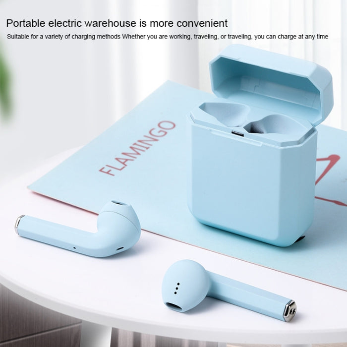 InPods 2 TWS V5.0 Auriculares inalámbricos Bluetooth HiFi con estuche de carga, compatible con emparejamiento automático y control táctil