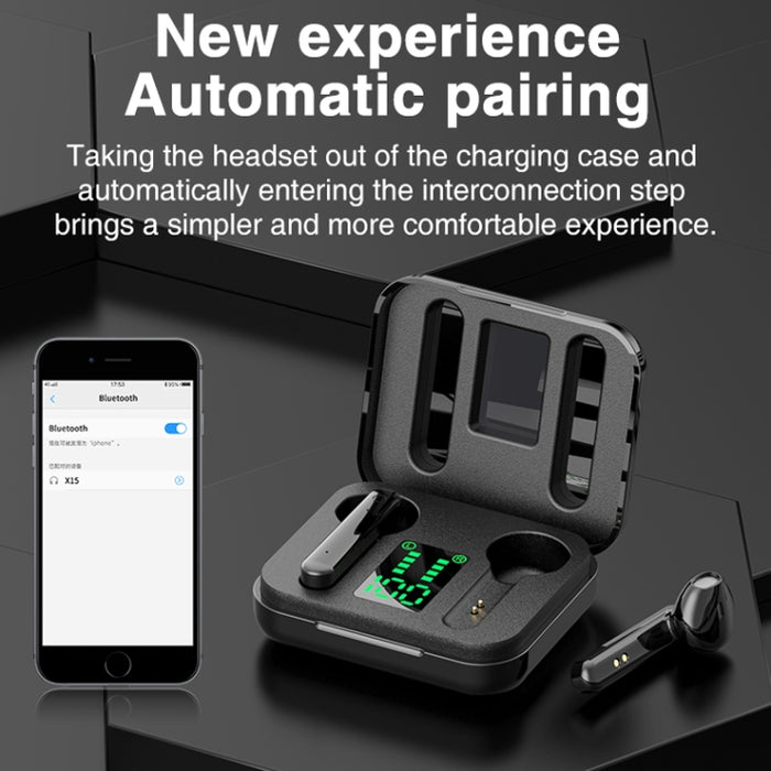 P100pro TWS Bluetooth 5,0 auricular Bluetooth inalámbrico táctil con caja de carga y pantalla Digital inteligente LED, compatible con Siri y llamada