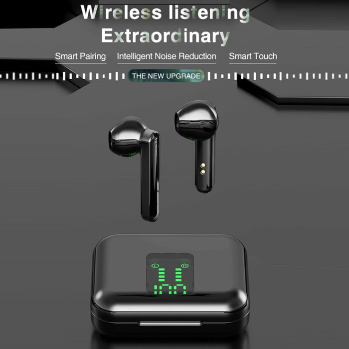 P100pro TWS Bluetooth 5,0 auricular Bluetooth inalámbrico táctil con caja de carga y pantalla Digital inteligente LED, compatible con Siri y llamada