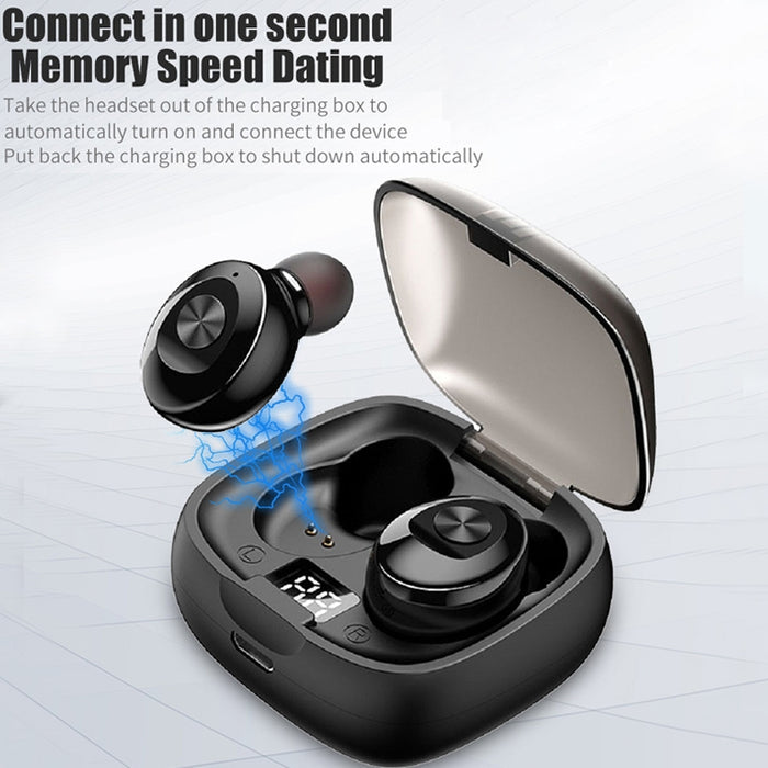 Auricular Bluetooth táctil con pantalla digital XG-8 TWS con caja de carga magnética