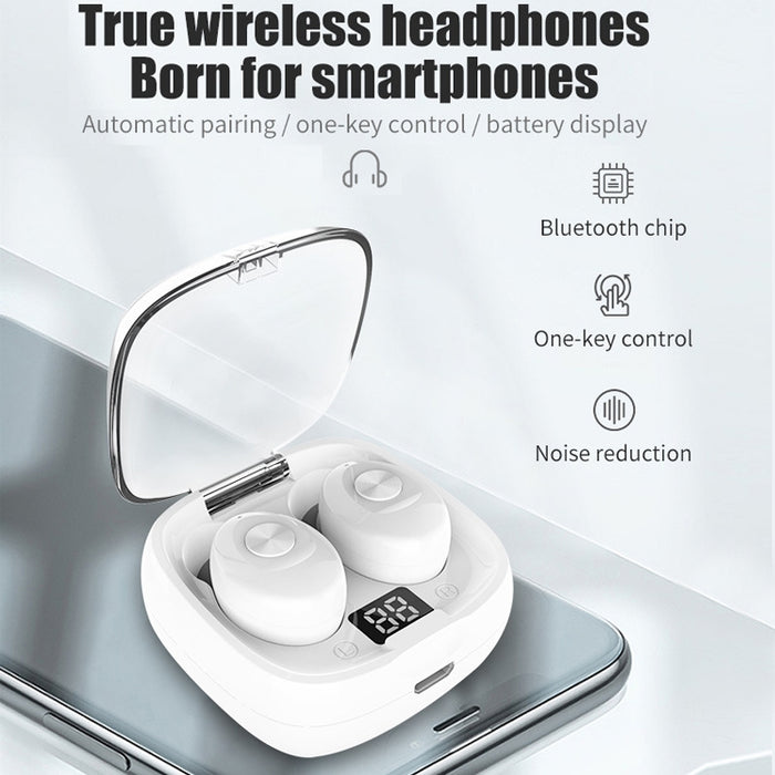 Auricular Bluetooth táctil con pantalla digital XG-8 TWS con caja de carga magnética