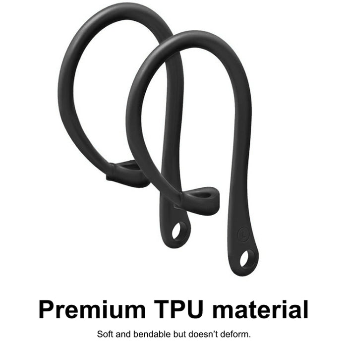 Para AirPods 1/2 / Pro Gancho para la oreja para auriculares de silicona antipérdida
