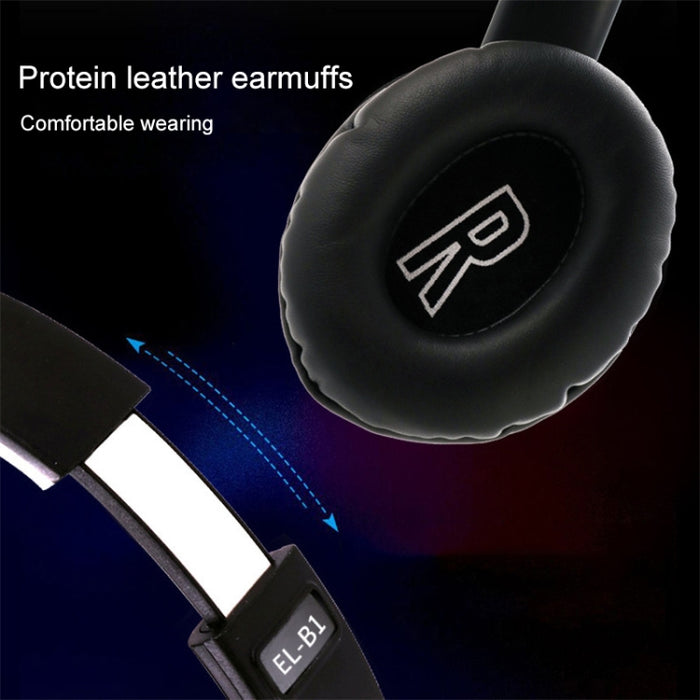 Auriculares inalámbricos Bluetooth V5.0 con patrón de graffiti B1