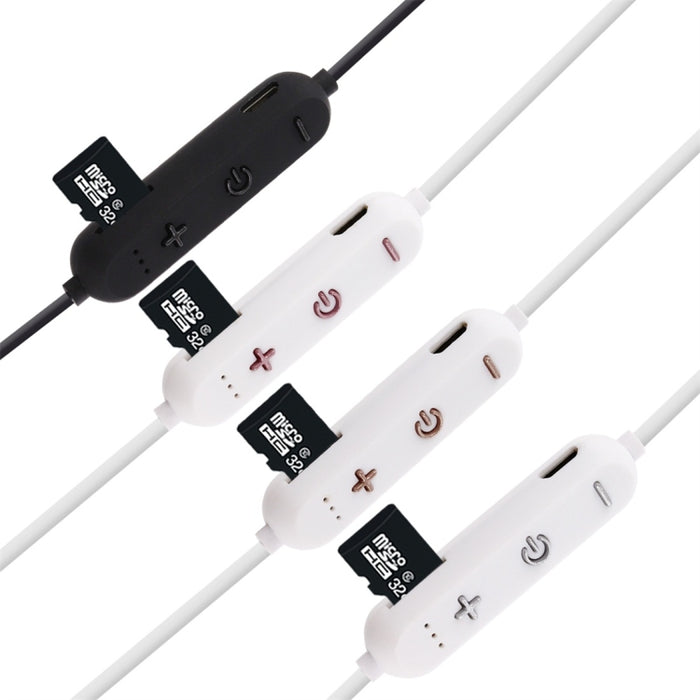 F11 Bluetooth 4.2 Auriculares Bluetooth con diseño de cuello colgante, compatible con reproducción de música, conmutación, control de volumen y respuesta