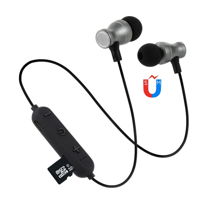 F11 Bluetooth 4.2 Auriculares Bluetooth con diseño de cuello colgante, compatible con reproducción de música, conmutación, control de volumen y respuesta