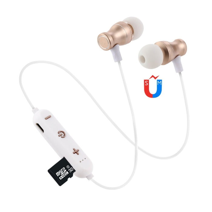 F11 Bluetooth 4.2 Auriculares Bluetooth con diseño de cuello colgante, compatible con reproducción de música, conmutación, control de volumen y respuesta