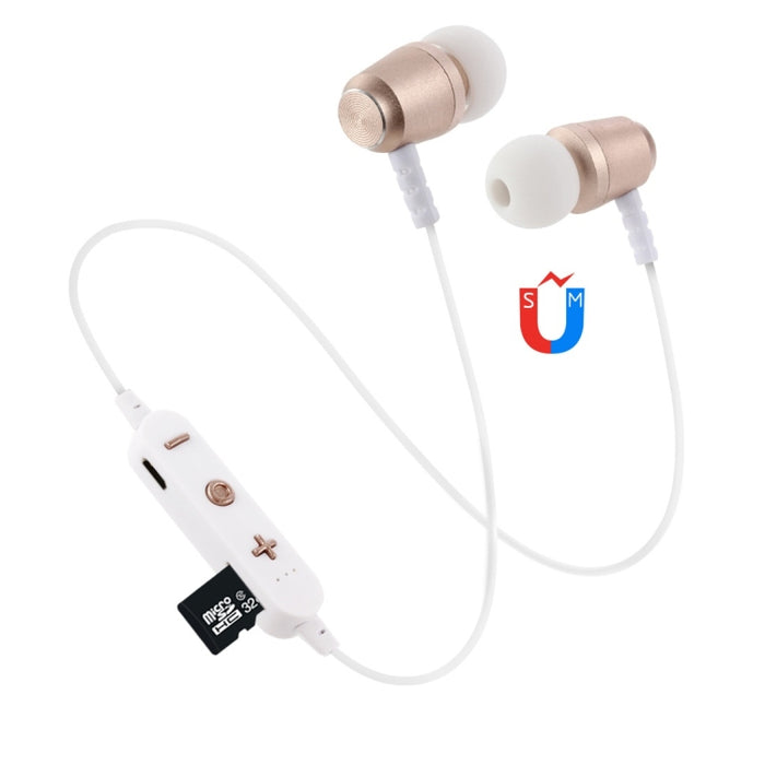 F15 Bluetooth 4.2 Auriculares Bluetooth con diseño de cuello colgante, compatible con reproducción de música, conmutación, control de volumen y respuesta