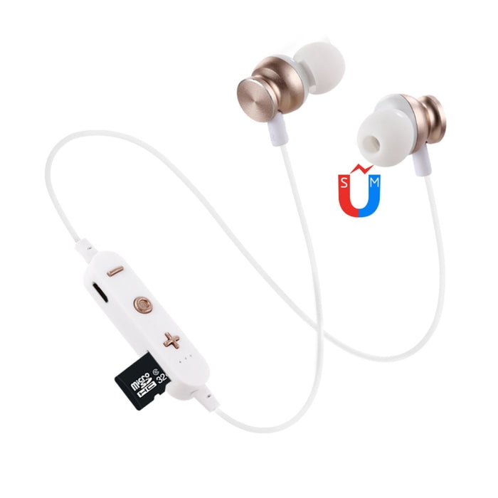F17 Bluetooth 4.2 Auriculares Bluetooth con diseño de cuello colgante, compatible con reproducción de música, conmutación, control de volumen y respuesta