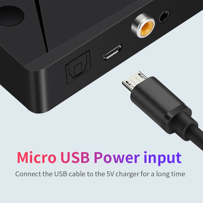 TX13 3 en 1 Transmisor de audio coaxial óptico digital portátil Bluetooth 5.0 con conector de 3,5 mm para altavoz / auriculares Bluetooth
