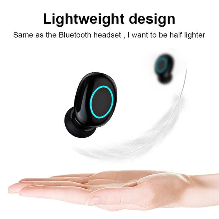 Auricular Bluetooth táctil S11 TWS con caja de carga magnética, compatible con pantalla de alimentación LED de tres pantallas