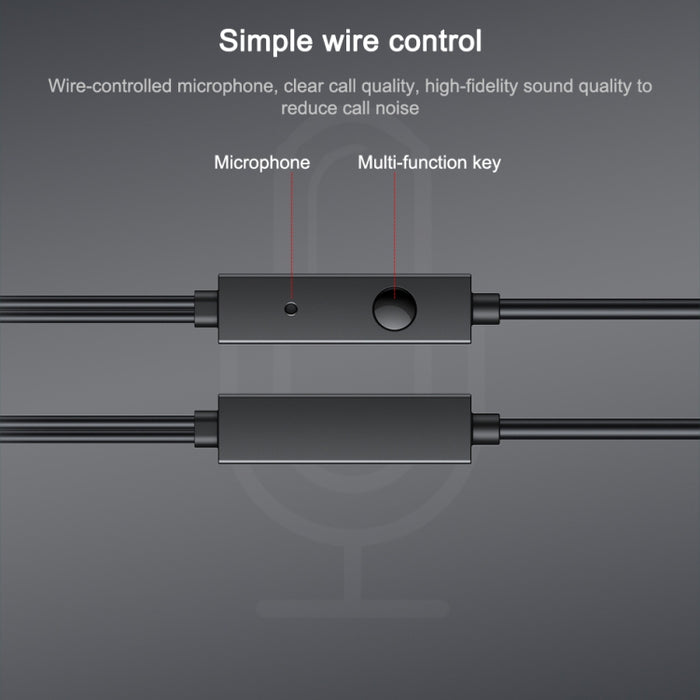 awei PC-6 Mini auriculares estéreo internos con cable y micrófono