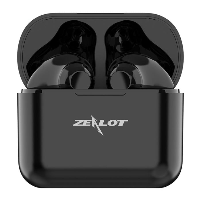 ZEALOT T3 Bluetooth 5,0 TWS auricular inalámbrico Bluetooth con caja de carga, soporte táctil, llamada y pantalla de encendido