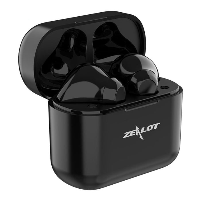 ZEALOT T3 Bluetooth 5,0 TWS auricular inalámbrico Bluetooth con caja de carga, soporte táctil, llamada y pantalla de encendido
