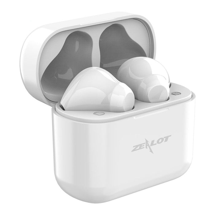 ZEALOT T3 Bluetooth 5,0 TWS auricular inalámbrico Bluetooth con caja de carga, soporte táctil, llamada y pantalla de encendido