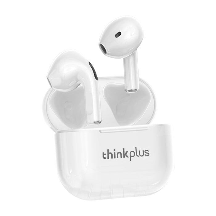 Original Lenovo LivePods LP40 TWS IPX4 Auricular Bluetooth resistente al agua con caja de carga, soporte táctil y llamada HD y conmutación Siri y maestro-esclavo