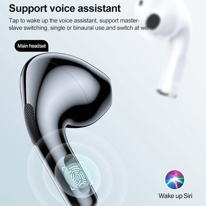 Original Lenovo LivePods LP40 TWS IPX4 Auricular Bluetooth resistente al agua con caja de carga, soporte táctil y llamada HD y conmutación Siri y maestro-esclavo