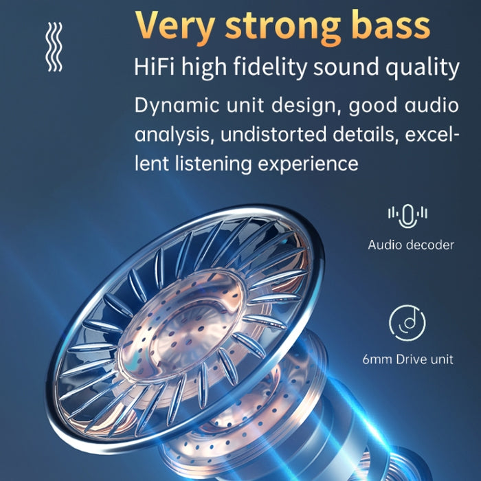 M9 Bluetooth 5.1 TWS Espejo Pantalla digital Auricular Bluetooth inalámbrico con caja de carga Linterna, soporte táctil, Siri y pantalla de batería