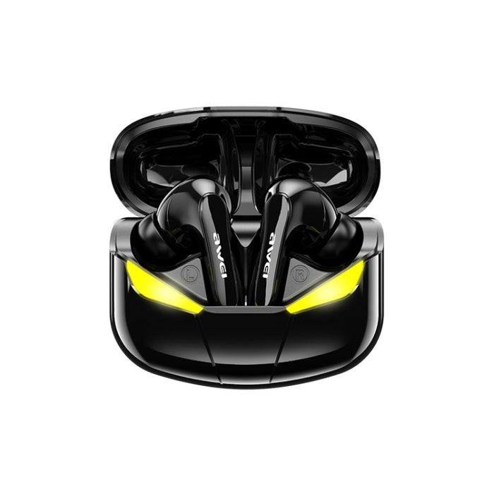 Wei T35 Bluetooth V5.0 Ture inalámbrico juego de deportes modo dual IPX5 impermeable TWS auriculares con estuche de carga