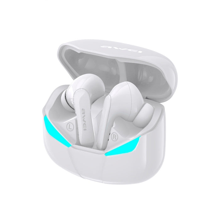 Wei T35 Bluetooth V5.0 Ture inalámbrico juego de deportes modo dual IPX5 impermeable TWS auriculares con estuche de carga