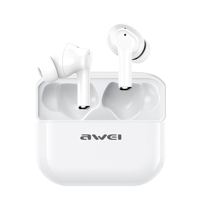 Wei TA1 Bluetooth V5.0 Ture inalámbrico deportes ANC cancelación de ruido IPX4 impermeable TWS auriculares con estuche de carga