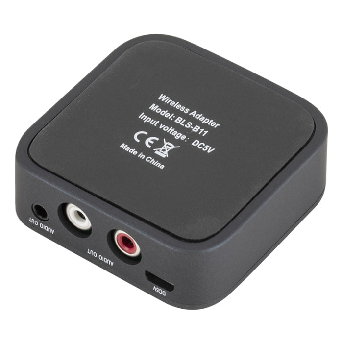 B11 Receptor Bluetooth 5.0 AUX NFC a 2 x Adaptador de audio RCA