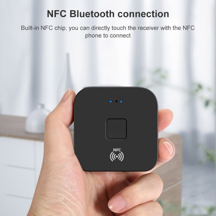 B11 Receptor Bluetooth 5.0 AUX NFC a 2 x Adaptador de audio RCA