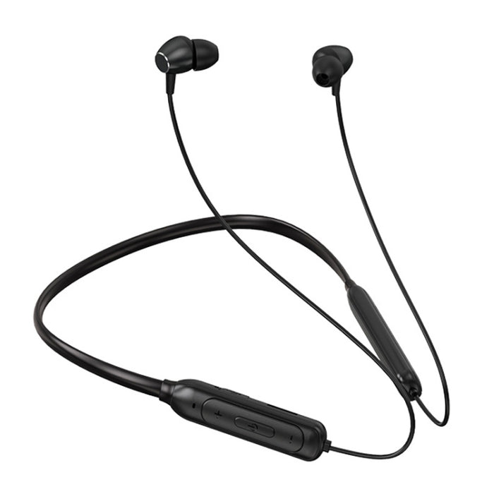 M61 Bluetooth 5.1 Business Sport Auricular Bluetooth Estéreo De Metal Magnético Montado En El Cuello