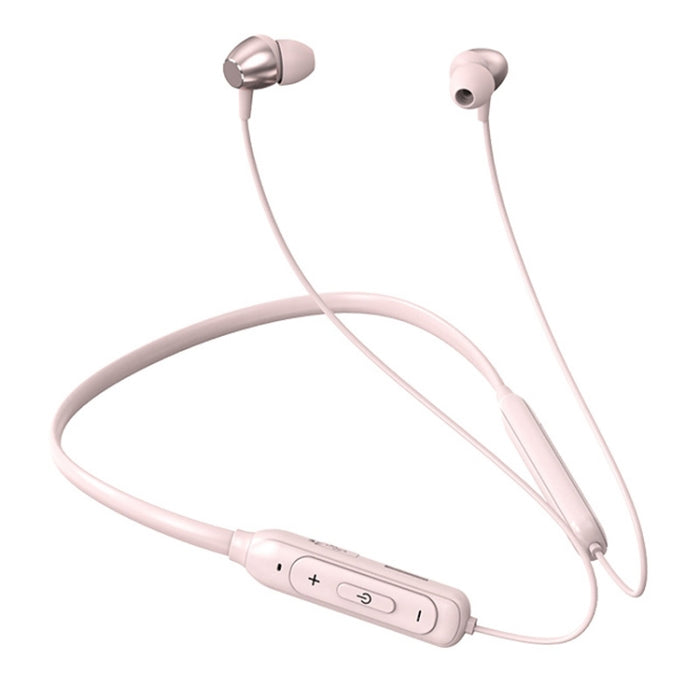 M61 Bluetooth 5.1 Business Sport Auricular Bluetooth Estéreo De Metal Magnético Montado En El Cuello