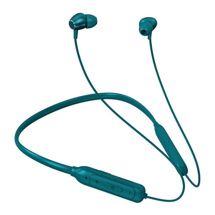 M61 Bluetooth 5.1 Business Sport Auricular Bluetooth Estéreo De Metal Magnético Montado En El Cuello