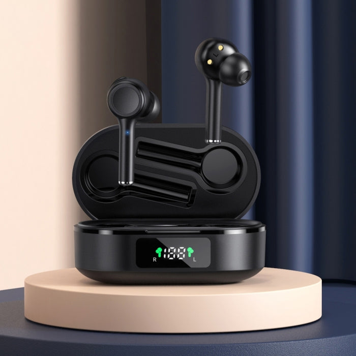MI4 Bluetooth 5.0 Pantalla digital LED Reducción de ruido inteligente Auricular Bluetooth inalámbrico verdadero