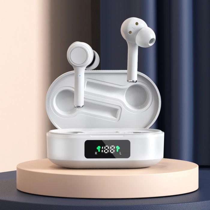 MI4 Bluetooth 5.0 Pantalla digital LED Reducción de ruido inteligente Auricular Bluetooth inalámbrico verdadero
